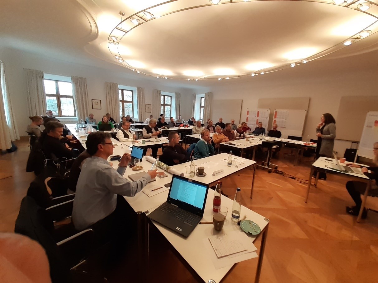 Begrüßung dr Gruppe